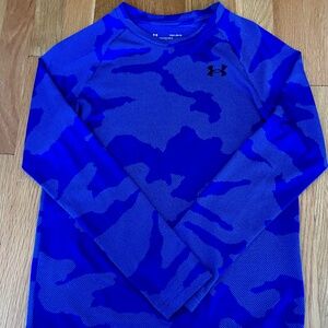 Under Armour Boys Heat Gear Long-Sleeved Top Youth Large